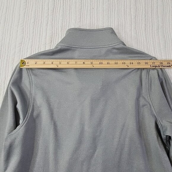 Under Armour Coldgear Loose Men's Size M 1/4 Zip Pullover Grey Activewear EUC LN - Picture 9 of 13